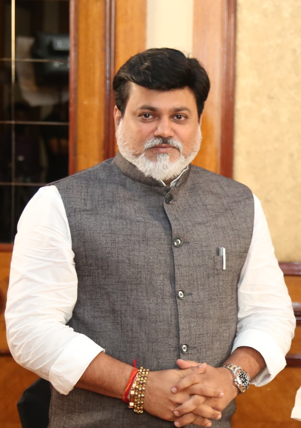 Uday Samant at his office